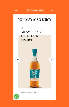 Glenmorangie Triple Cask Reserve mobile PDP