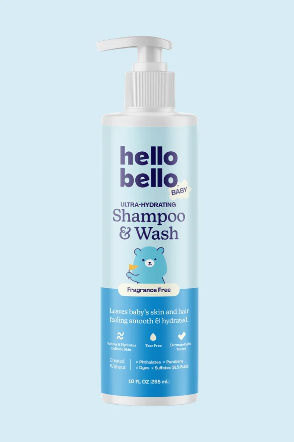 Hello Bello Shampoo & Wash pump bottle