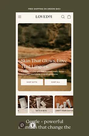 Loved01 homepage
