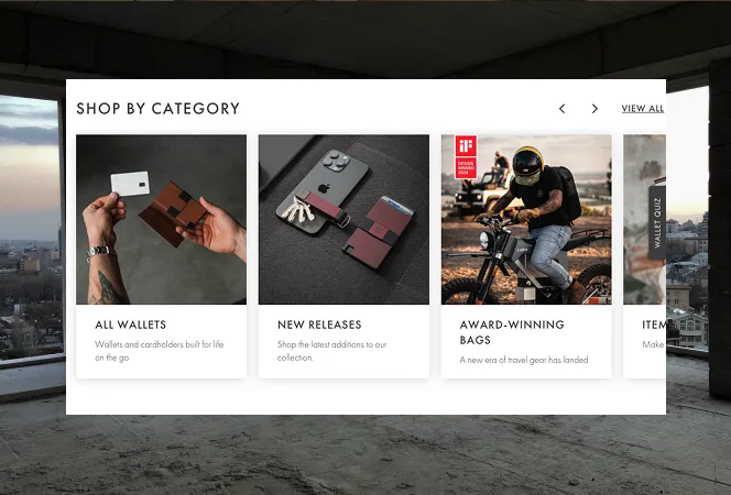 Ekster product customization