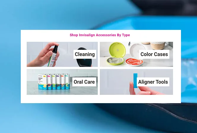 Invisalign mobile view