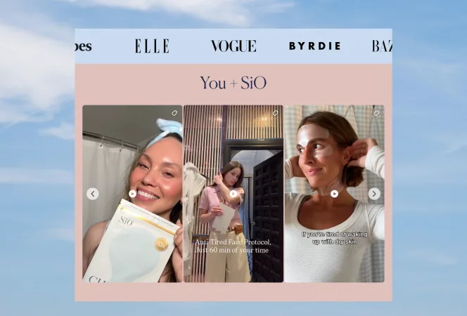 SIO Beauty education content