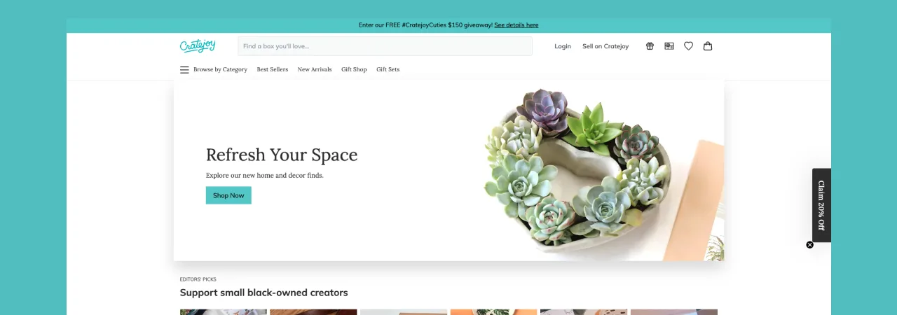 Cratejoy email marketing